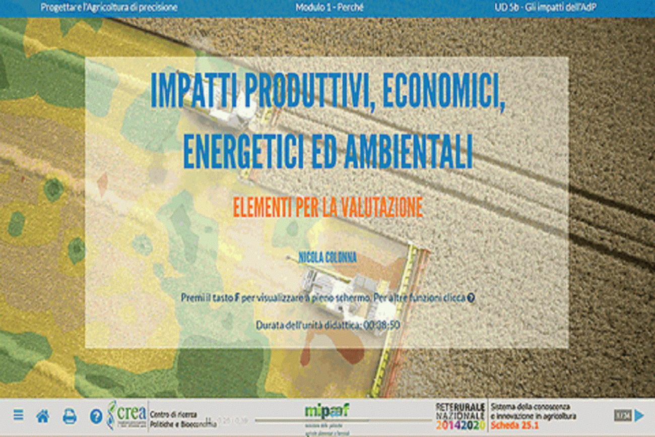 Impatti Produttivi, Economici, Energetici Ed Ambientali